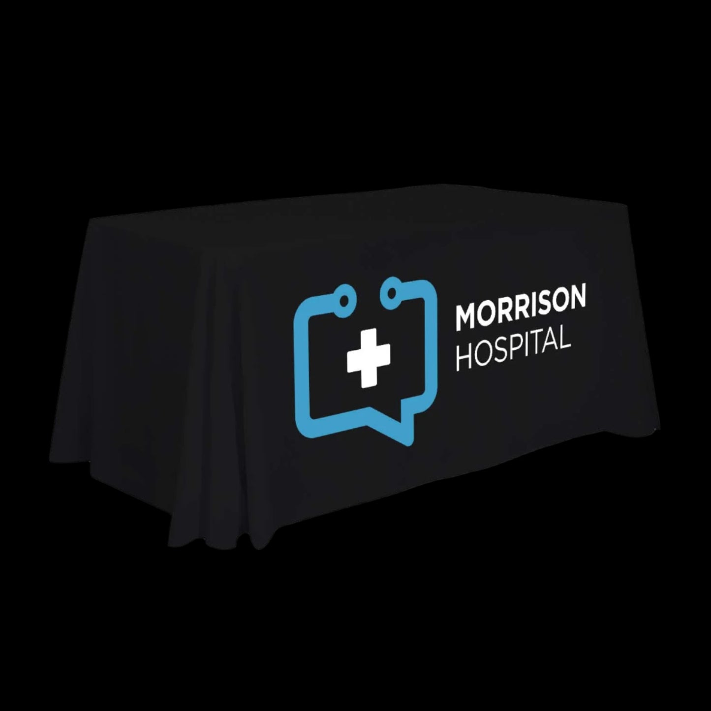 4ft Table Cover Front Full Color Logo only