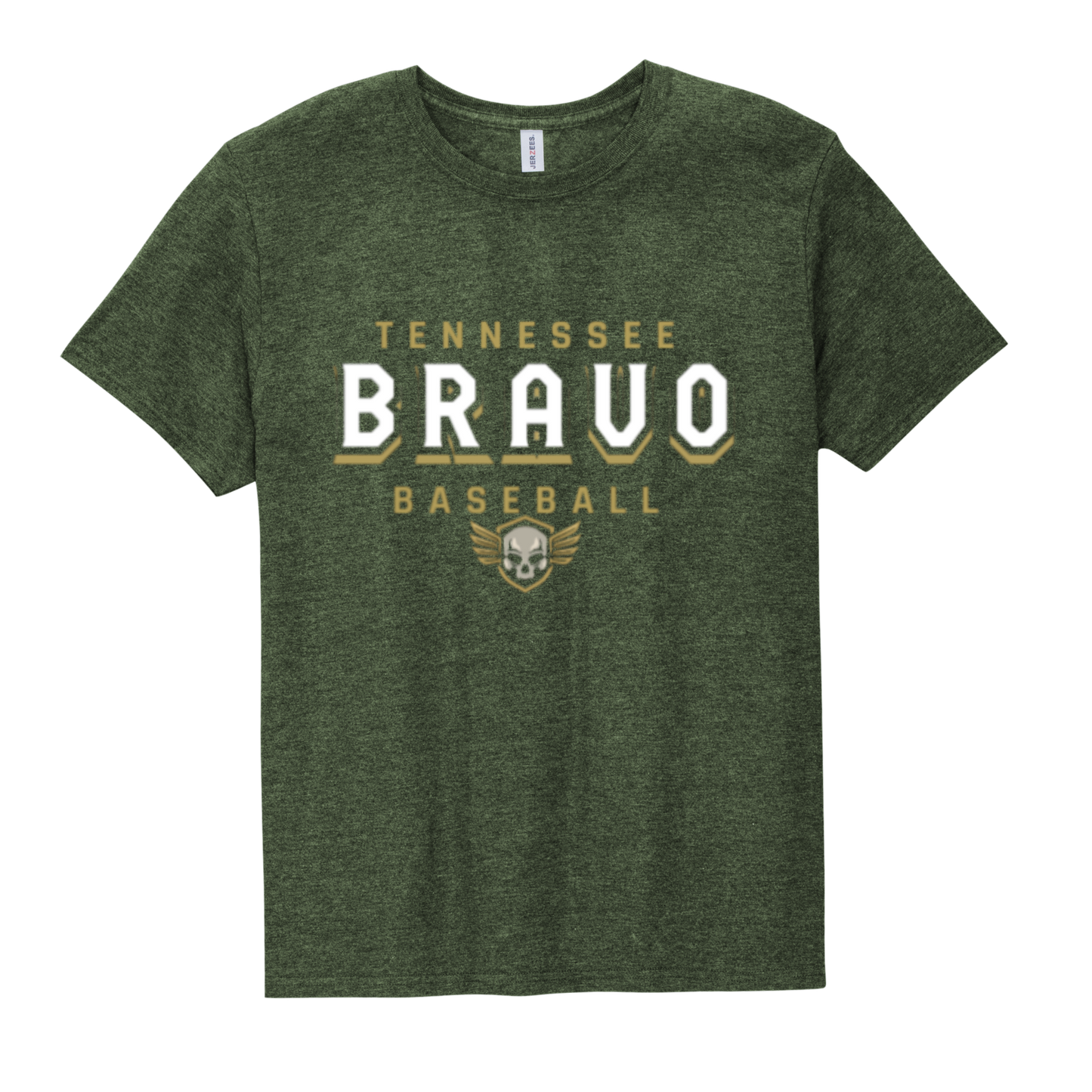 Tennessee Bravo T-Shirt 50/50 Jerzees Dri-Power 560M