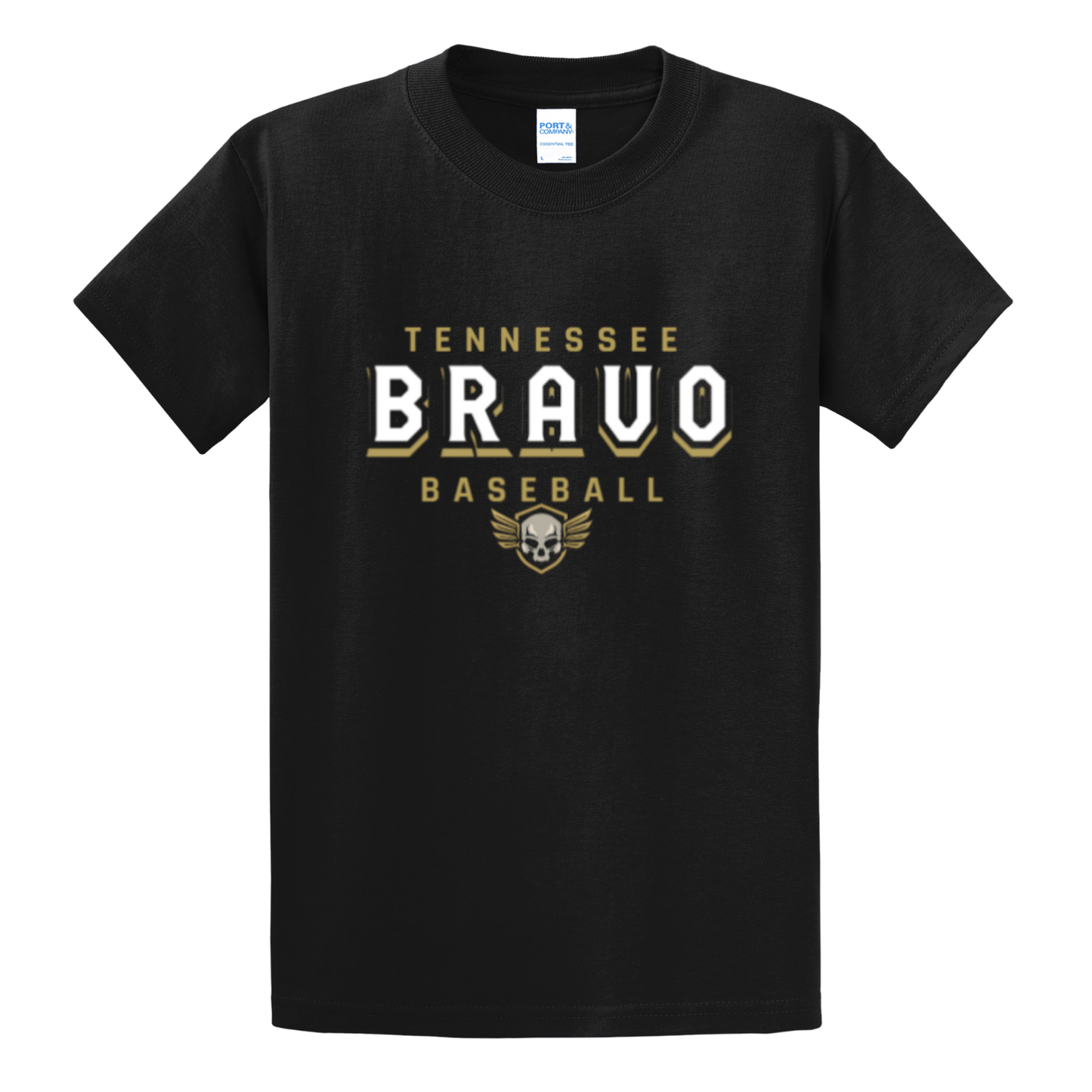 Tennessee Bravo T-Shirt Port & Co Essential Tee PC61