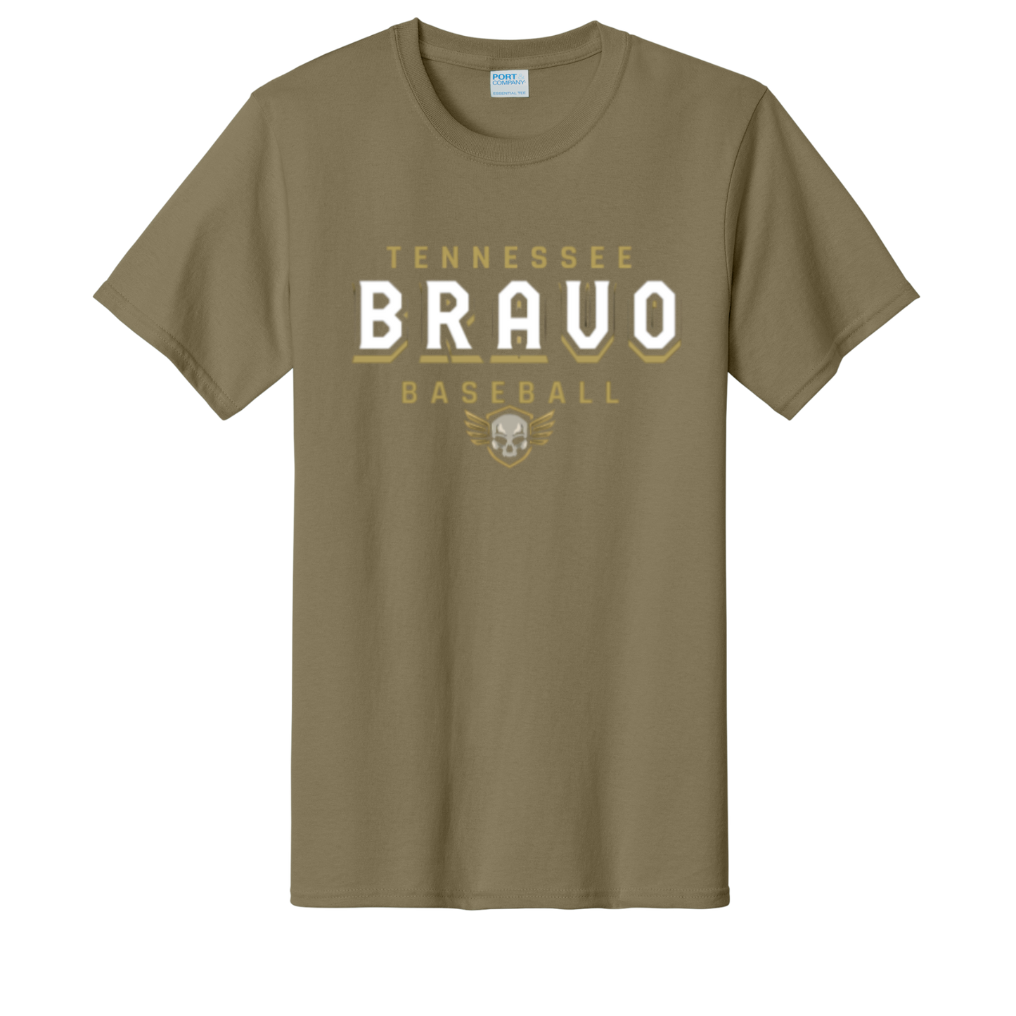 Tennessee Bravo T-Shirt Port & Co Essential Tee PC61