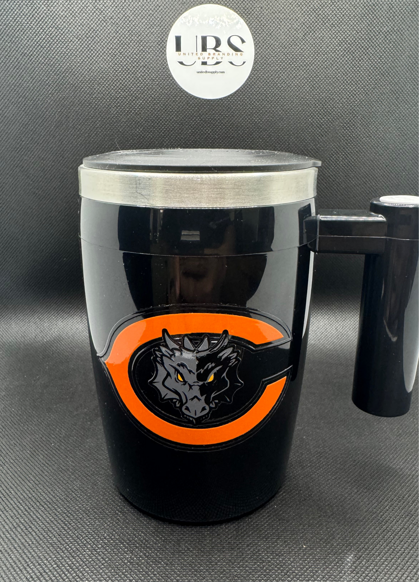 Clinton Dragon Self Stirring Mug Automatic Stirring Cup Teacher Mug Mom Mug Dad Mug