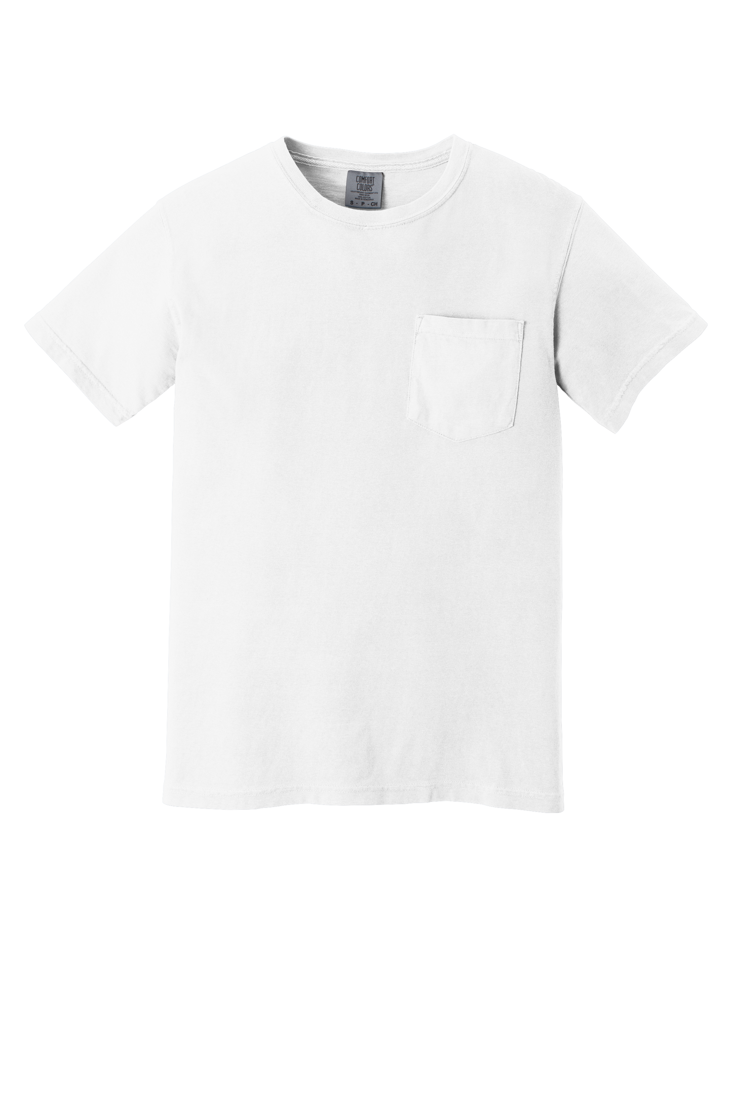 Custom Comfort Color Ring Spun Cotton Pocket T Shirt