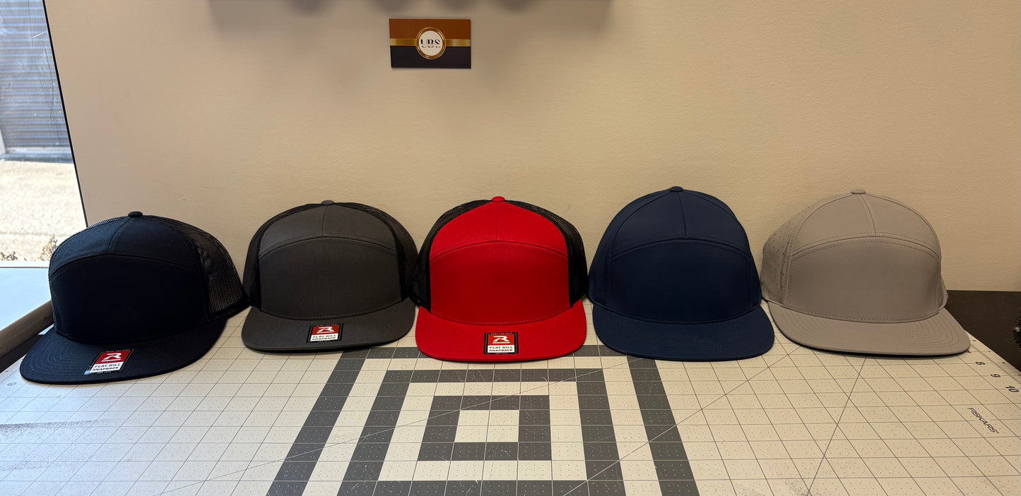 Custom 7-Panel Richardson Hats