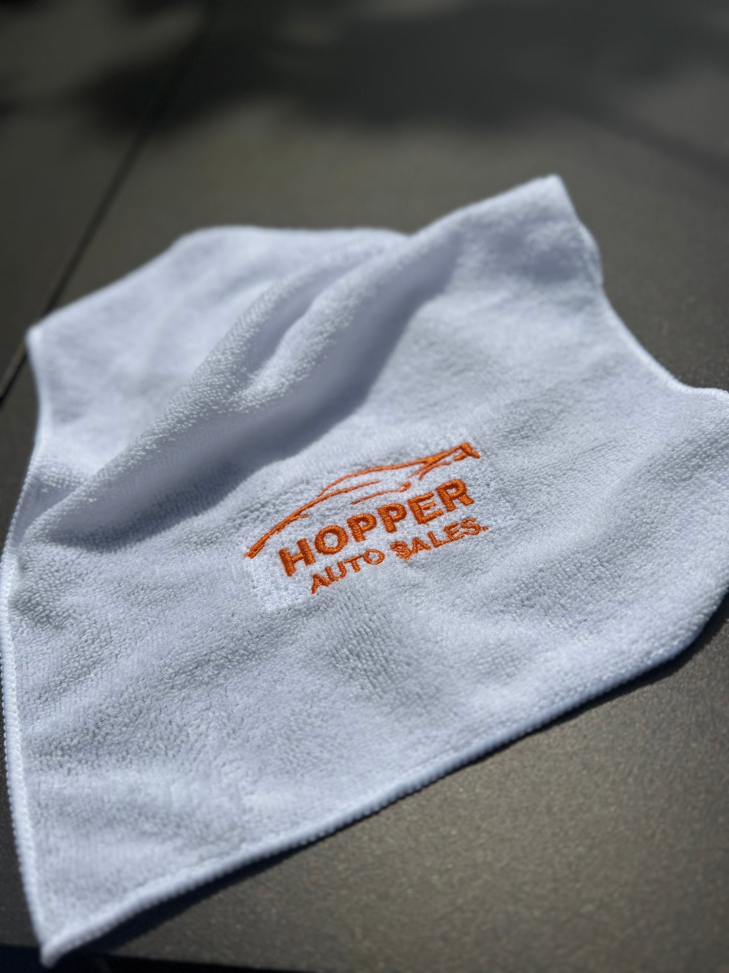 Custom Microfiber Rally Towel 11 x 18 Flat Face