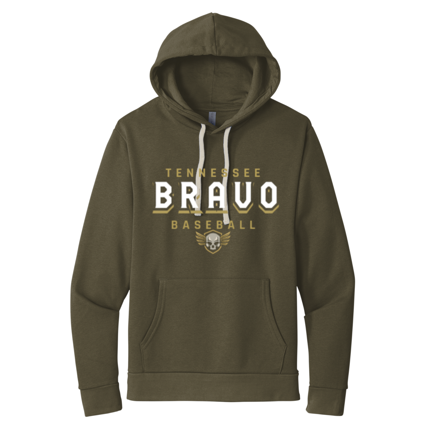 Tennessee Bravo Sports Hoodie Sweatshirt Hooded Next Level Adult Santa NL9303