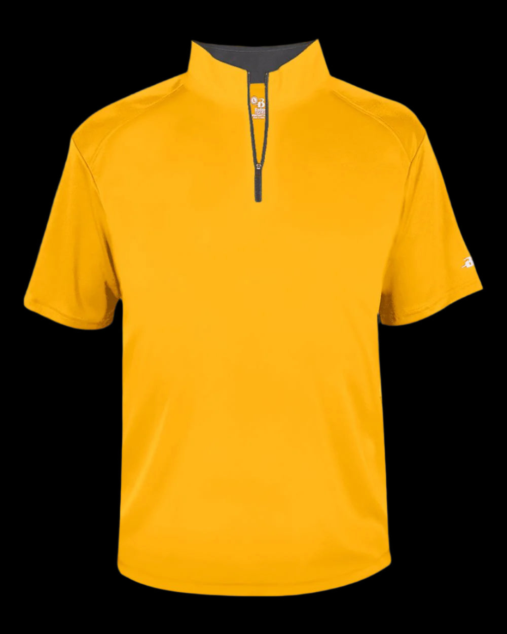 Short Sleeve Quater Zip Coach Top Badger 4199