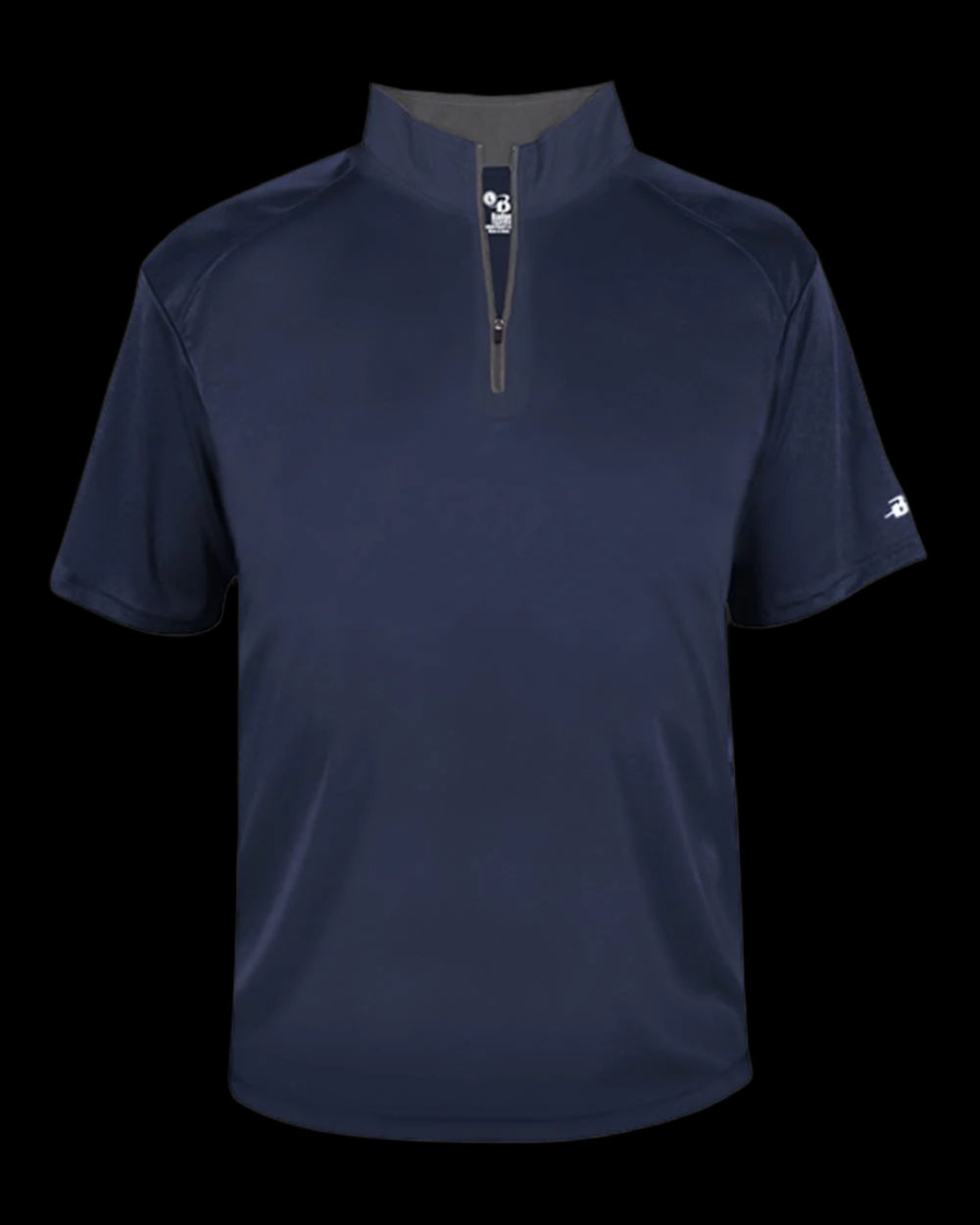 Short Sleeve Quater Zip Coach Top Badger 4199