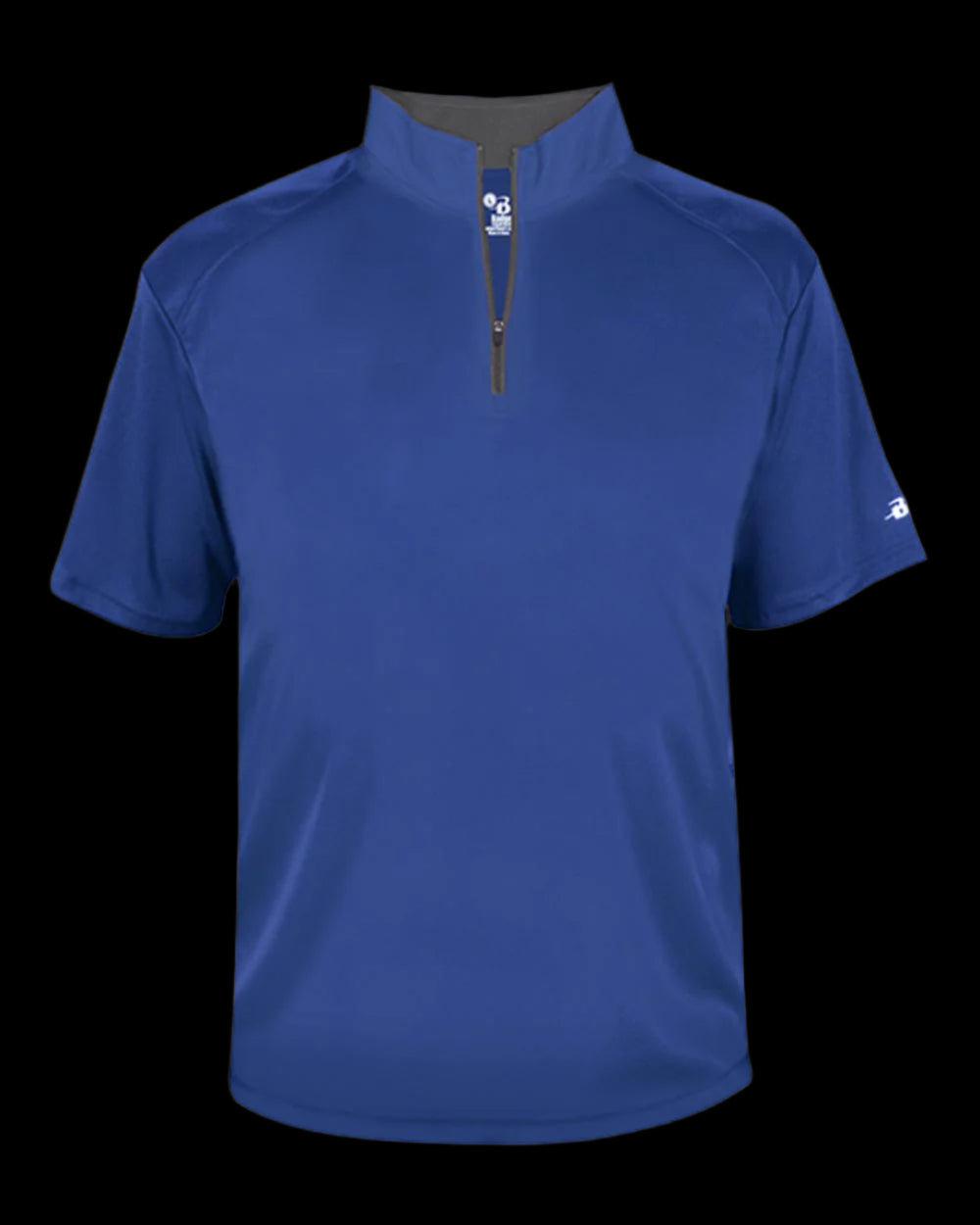 Short Sleeve Quater Zip Coach Top Badger 4199