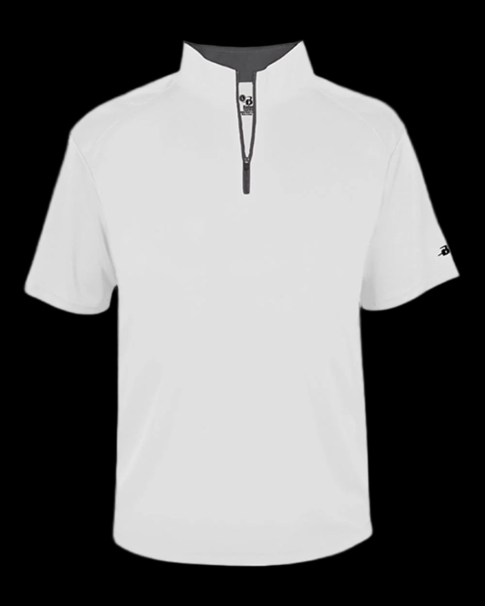 Short Sleeve Quater Zip Coach Top Badger 4199