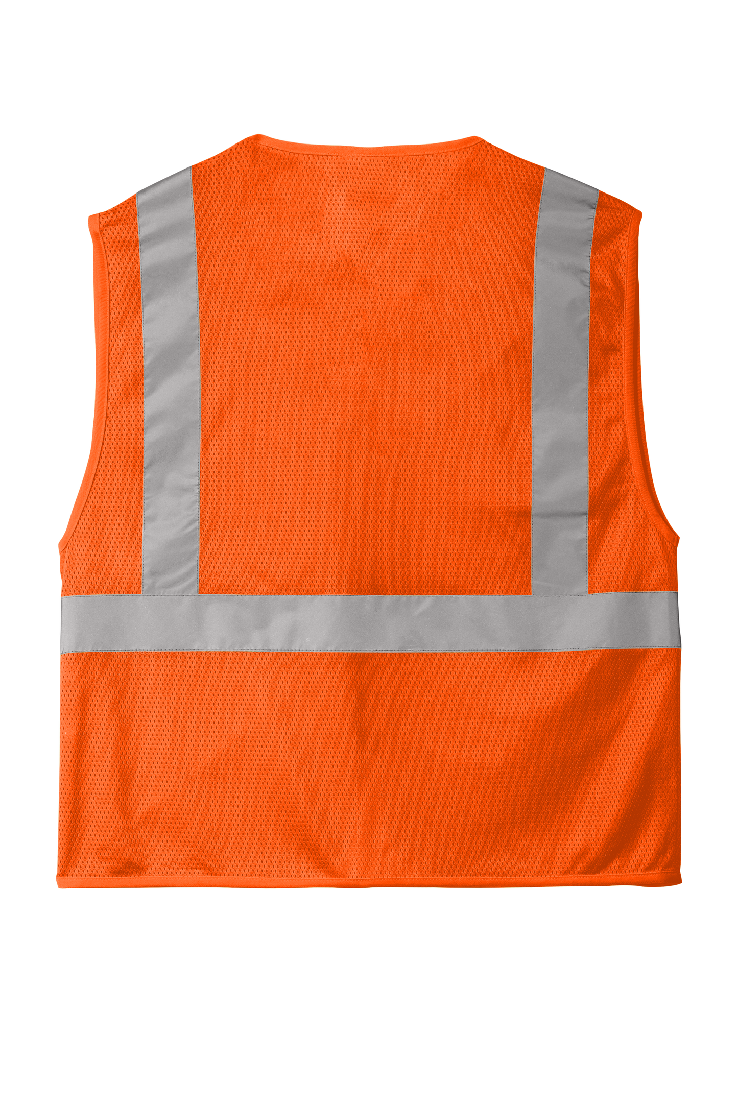 Class 2 Safety Economy Mesh Zippered Vest ANSI 107