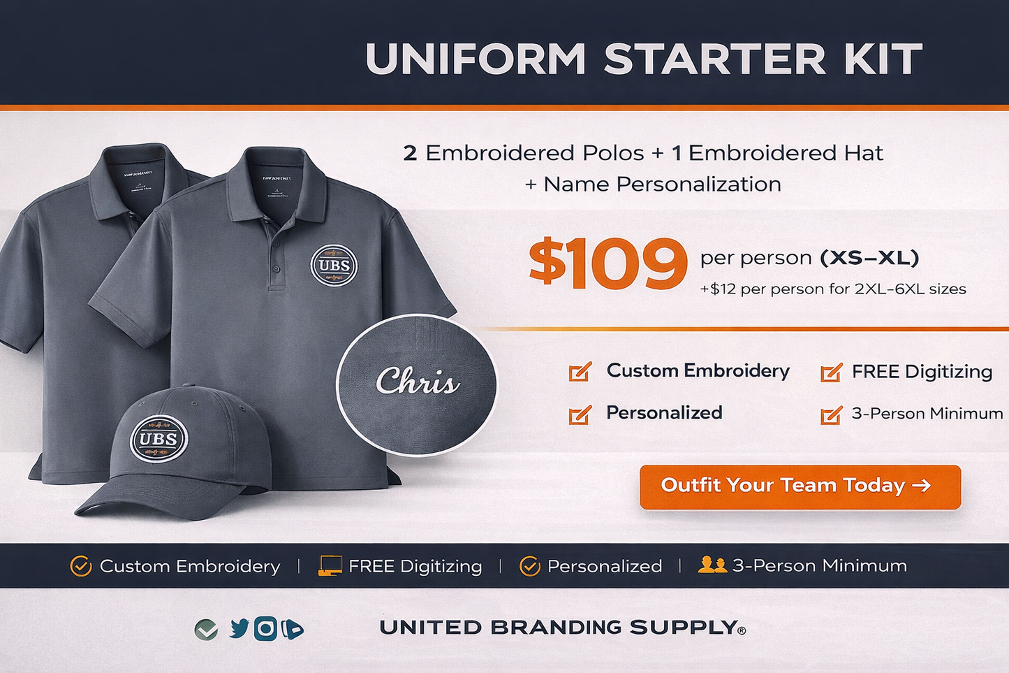 Customized Uniform Starter Kit