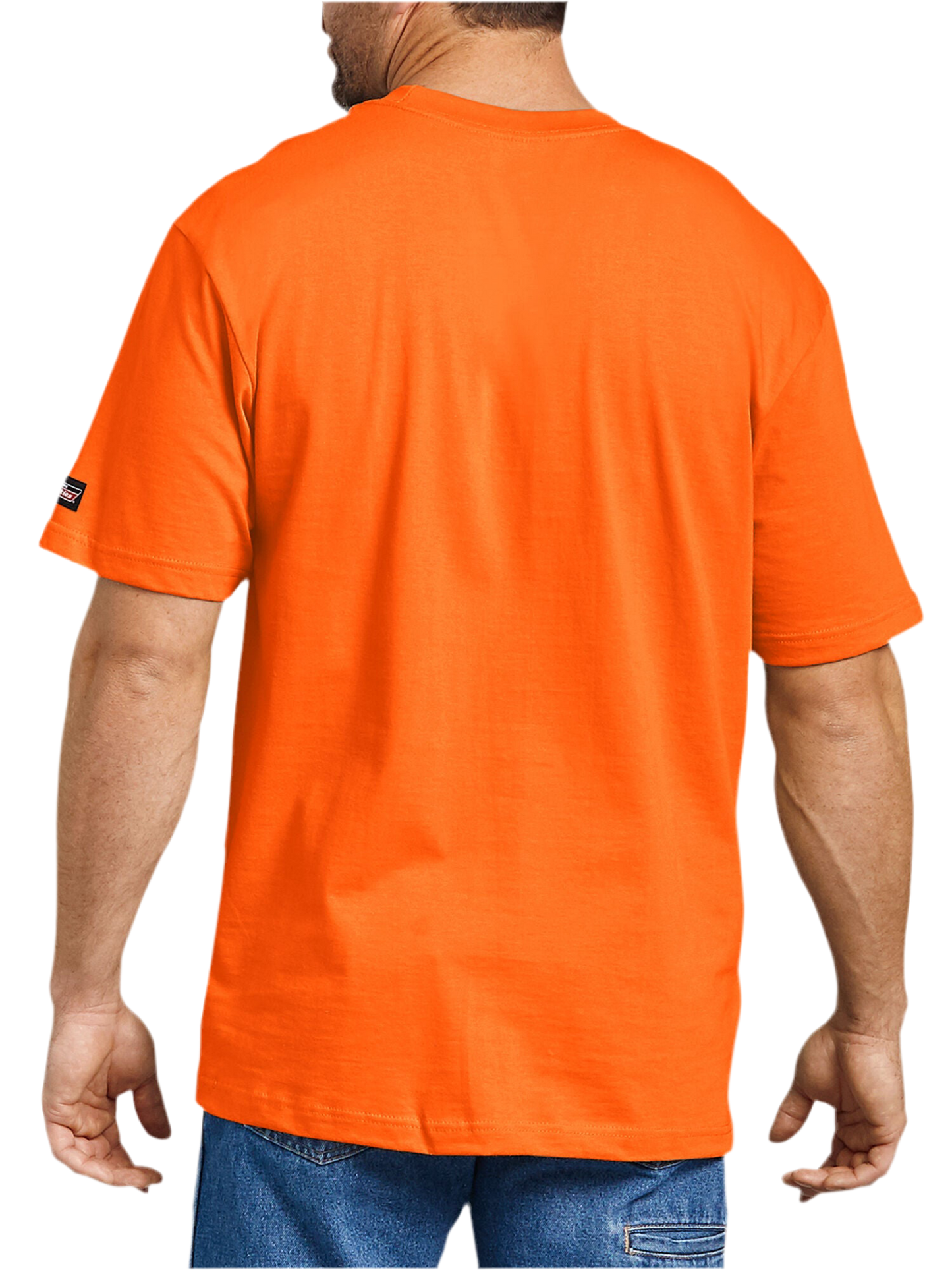Genuine Dickie Custom Workwear Safety Hi-Viz Orange Cool & Dry T-Shirt