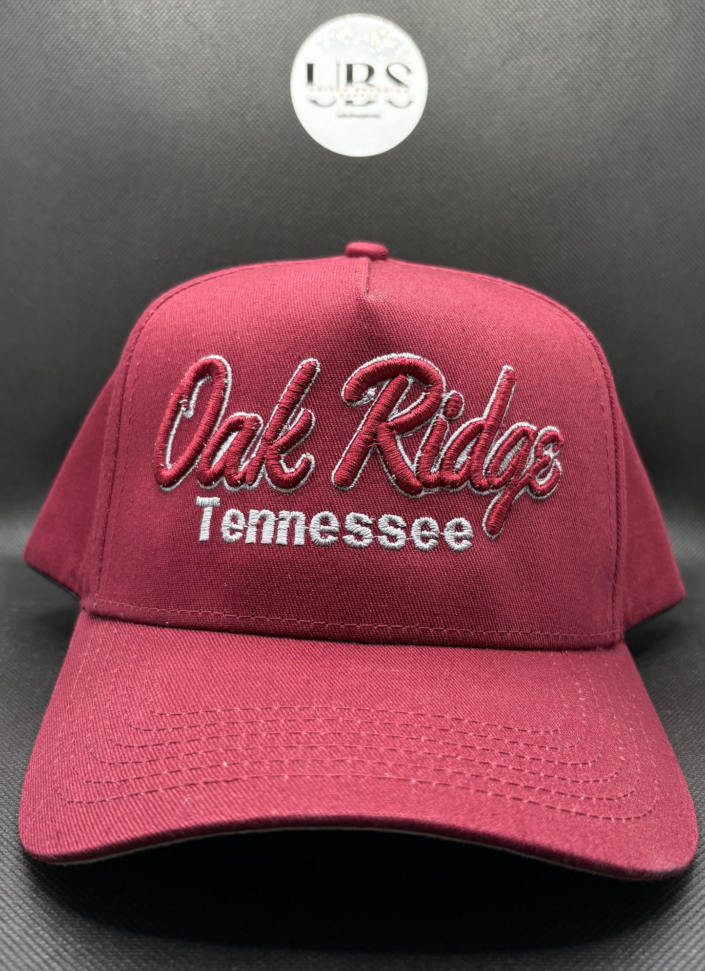 Oak Ridge TN Puff Script 3D Trucker Hat