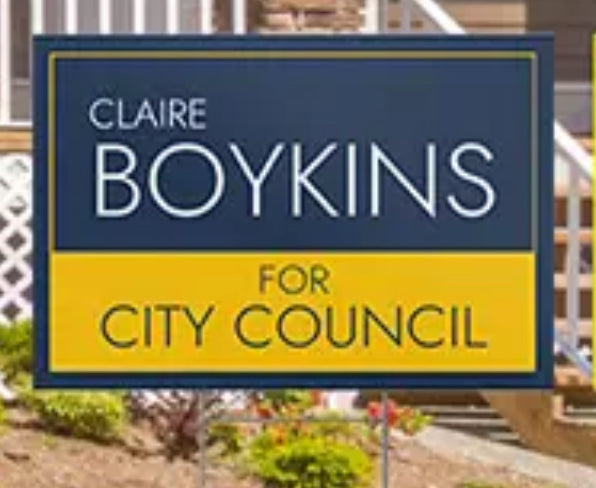Single Yard Sign For Sale Business Logo HD Full color Sign 24"x18" w/ Stake