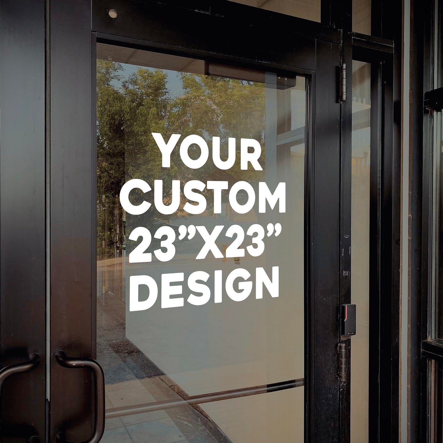Custom Large Door Transfer Die-cut