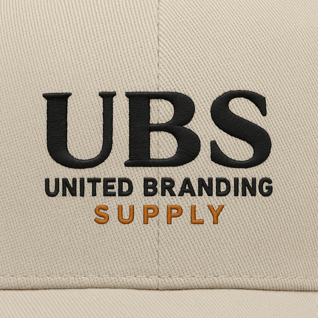 United Branding Supply Puff Branded Embroidered Hat Small Business Month Edition