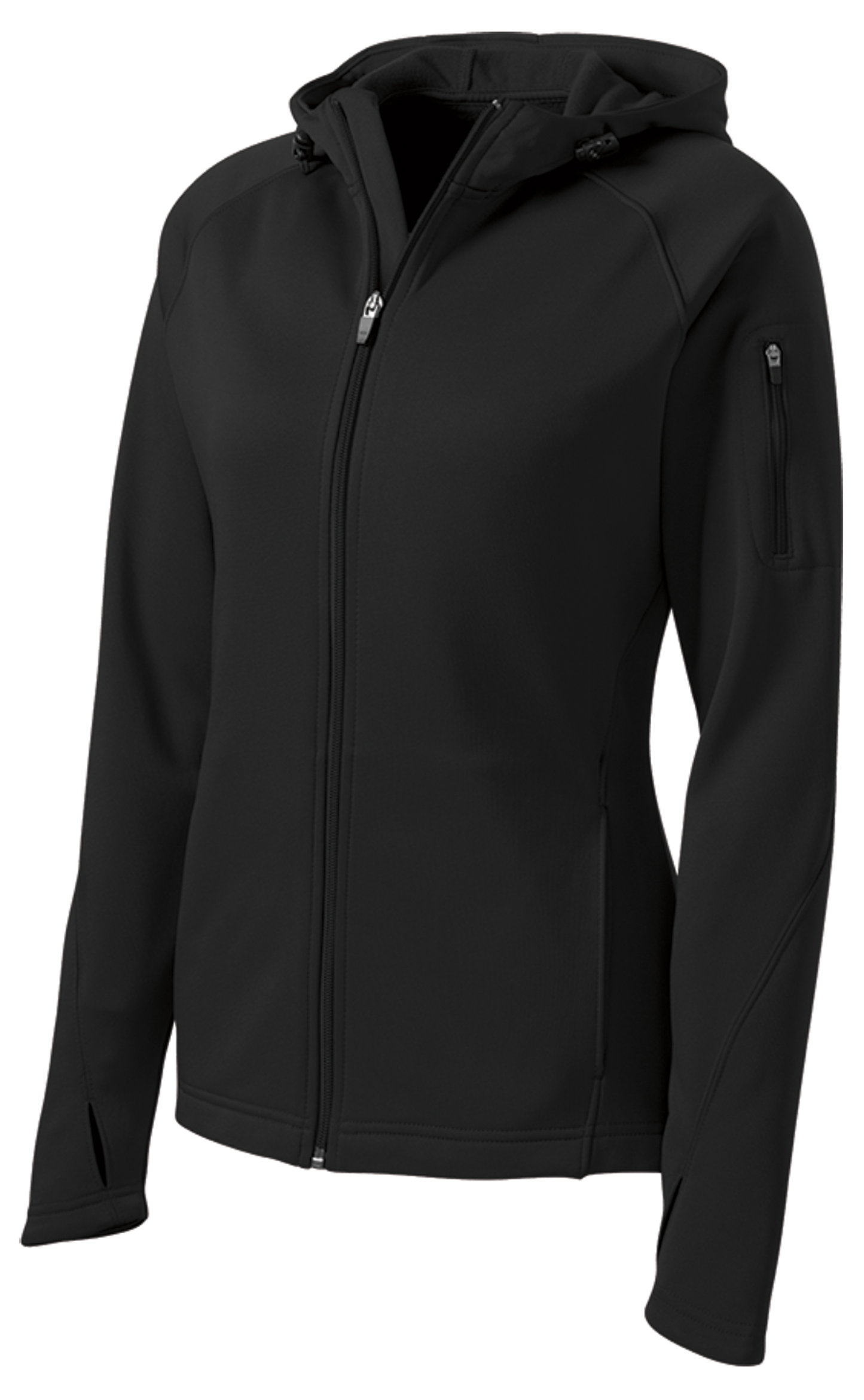 Sport-Tek Women's Tech Fleece Full-Zip Hooded Jacket