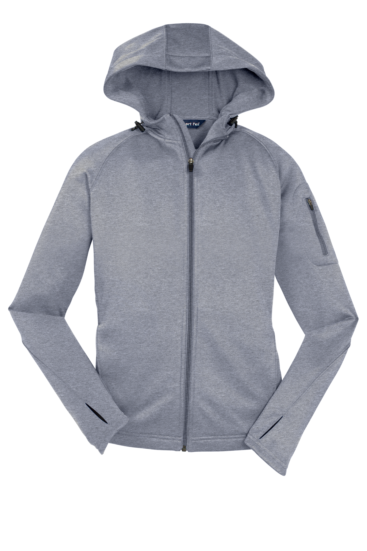 Sport-Tek Women's Tech Fleece Full-Zip Hooded Jacket