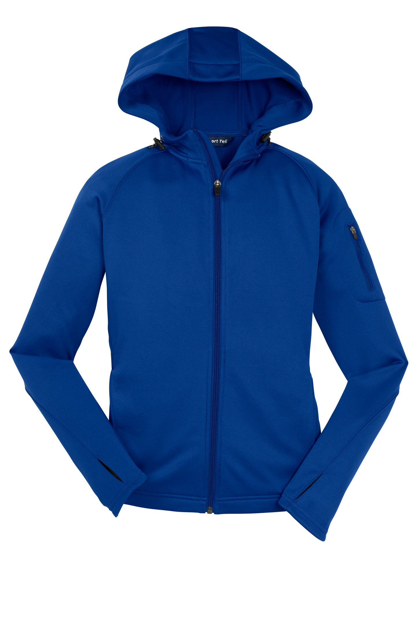 Sport-Tek Women's Tech Fleece Full-Zip Hooded Jacket