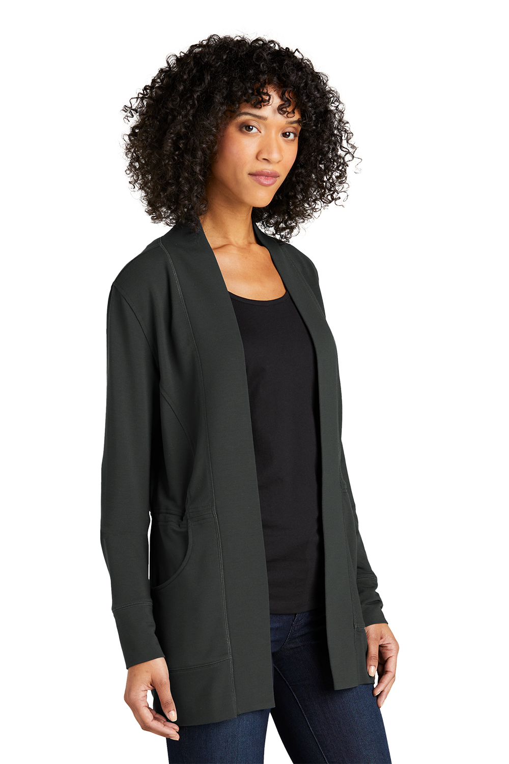 Port Authority Women's Microterry Cardigan Corporate Office Wear