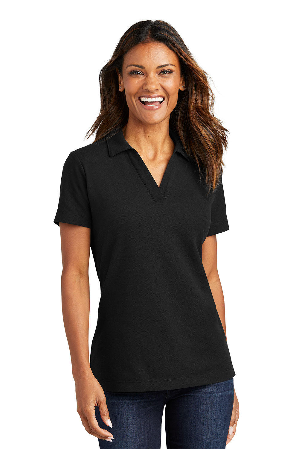 Port Authority Women's Cotton Blend Pique Polo C-FREE