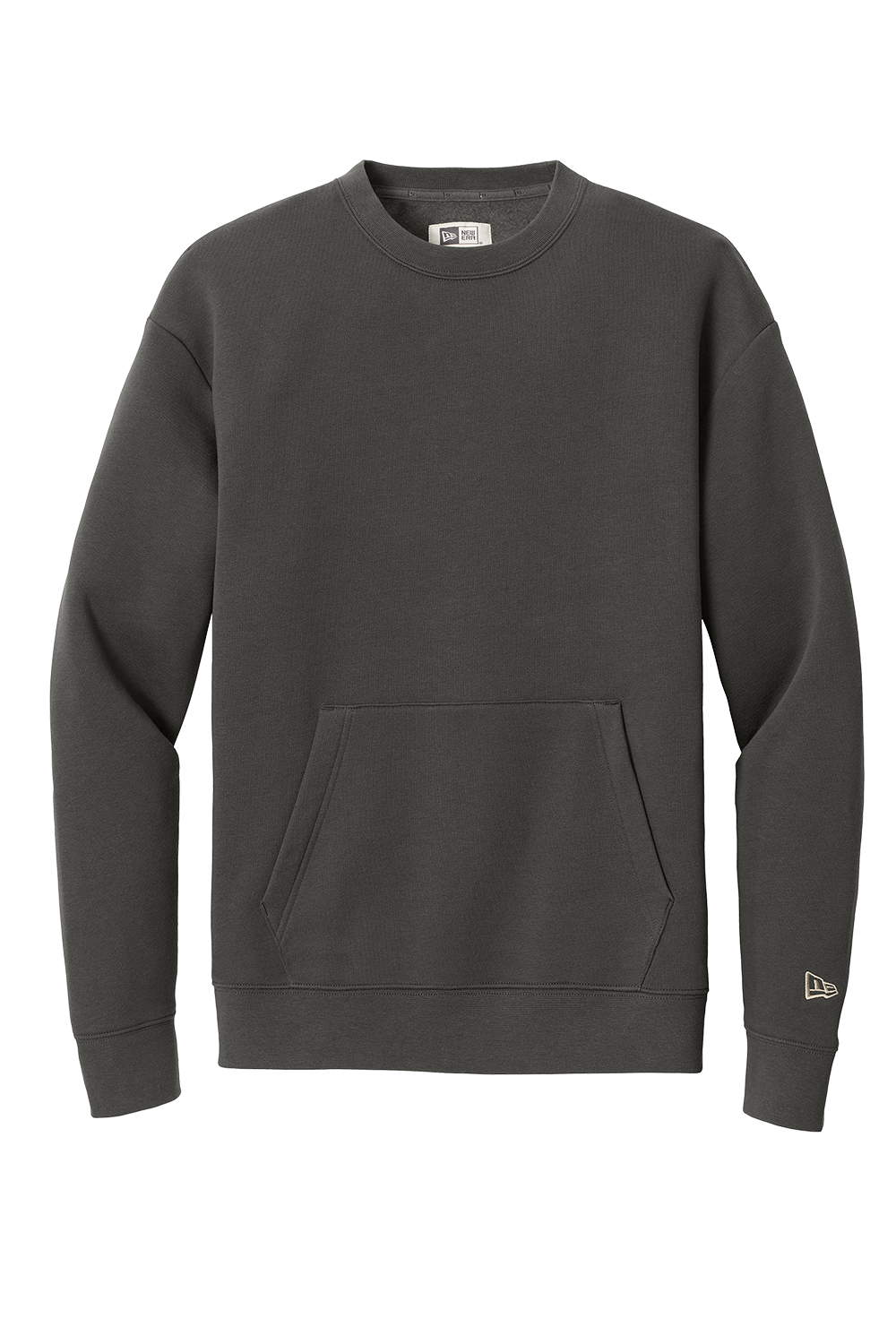 New Era Heritage Fleece Pocket Crewneck Sweatshirt