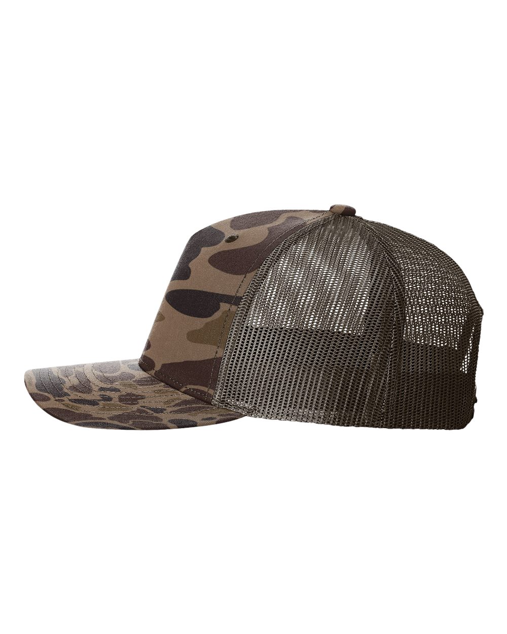 Richardson 112PFP Camo Trucker Snap Back Five Panel Printed Camo