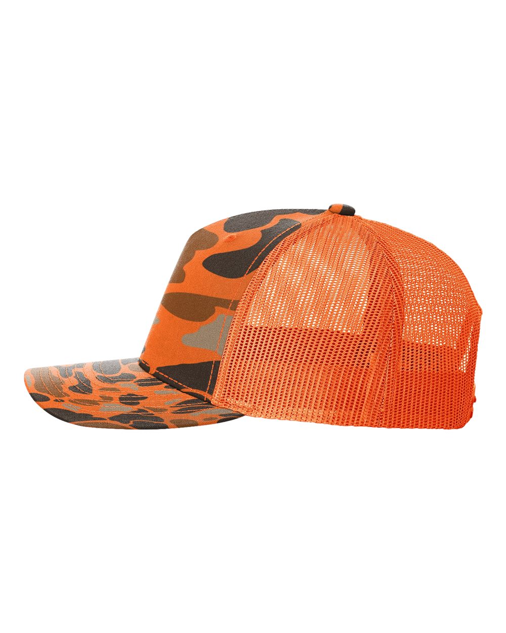 Richardson 112PFP Camo Trucker Snap Back Five Panel Printed Camo