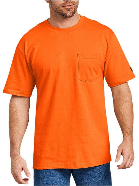 Genuine Dickie Custom Workwear Safety Hi-Viz Orange Cool & Dry T-Shirt