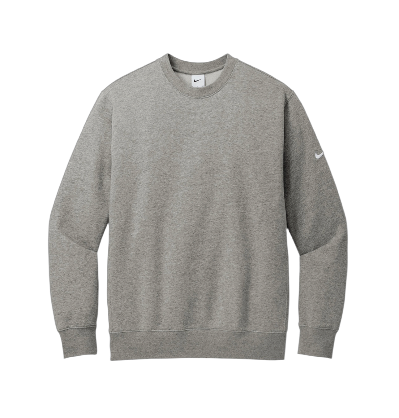 Nike Embroidered Crewneck Pullover SIDE Sleeve Swoosh