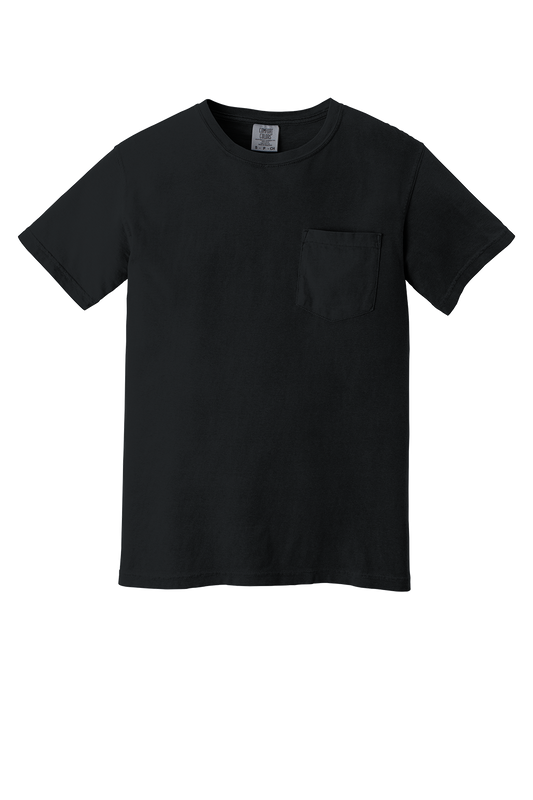 Custom Comfort Color Ring Spun Cotton Pocket T Shirt