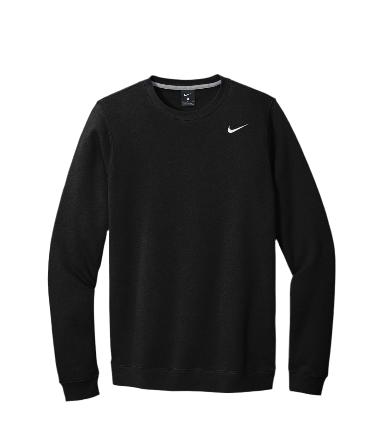 Nike Embroidered Crewneck Pullover Front Swoosh