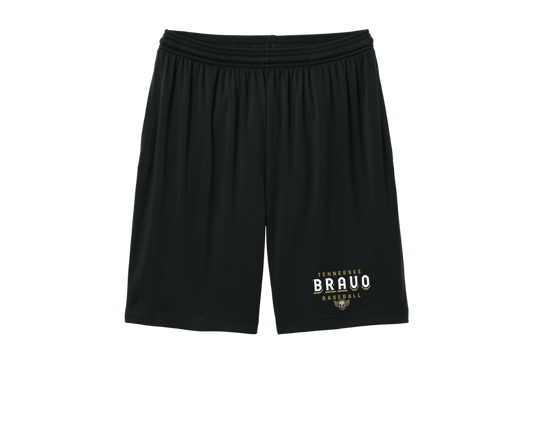 Tennessee Bravo Skull Logo Baseball Bottoms Shorts Joggers Sport-Tek