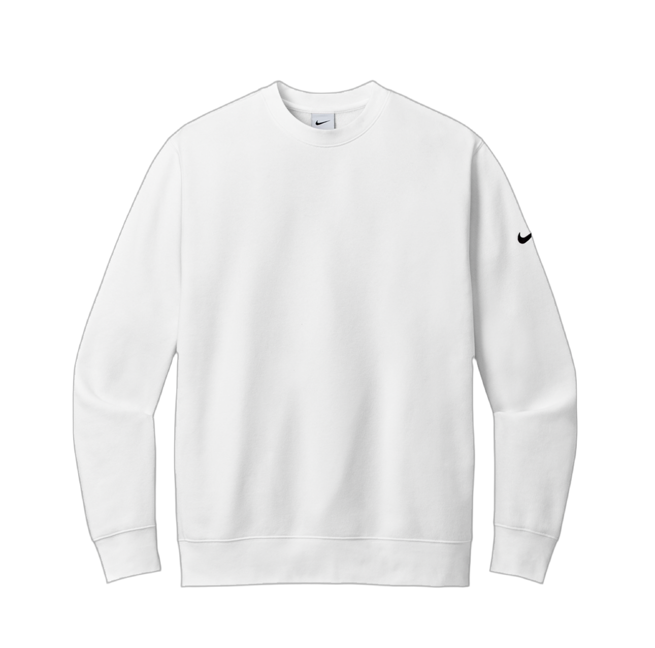 Nike Embroidered Crewneck Pullover SIDE Sleeve Swoosh