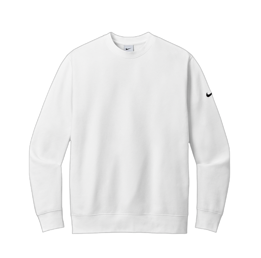 Nike Embroidered Crewneck Pullover SIDE Sleeve Swoosh