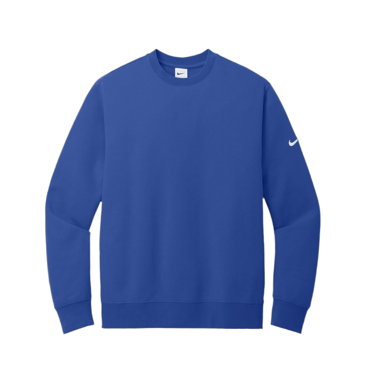 Nike Embroidered Crewneck Pullover SIDE Sleeve Swoosh