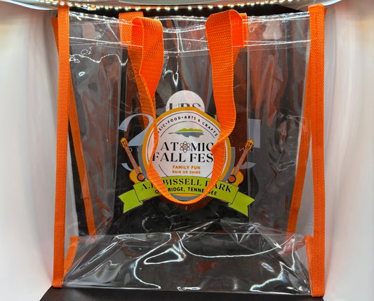 Clear Festival Approved Tote Bag - Atomic Fall Fest Exclusive