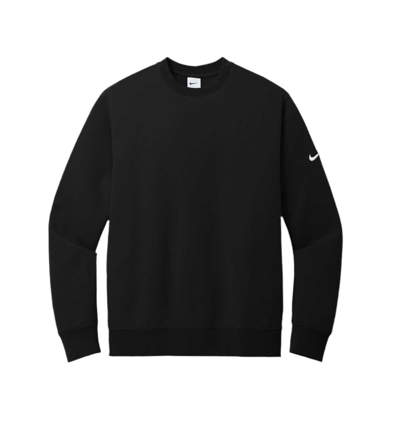 Nike Embroidered Crewneck Pullover SIDE Sleeve Swoosh