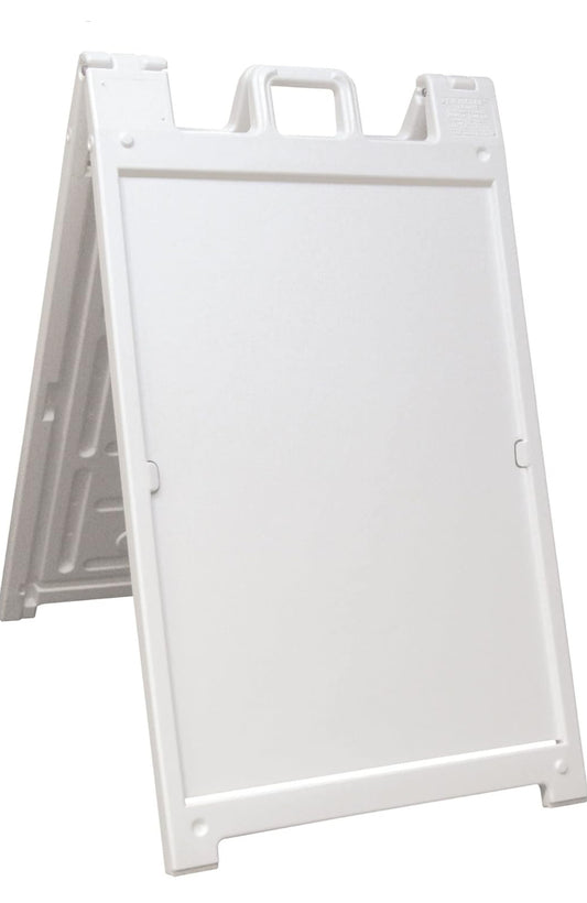 Deluxe A-Frame Sidewalk/Curb Sign with Quick Change System