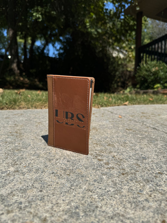 Leather Brown Pocket Size Notepad