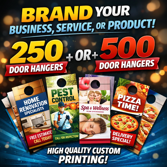 Custom printed Door Hangers